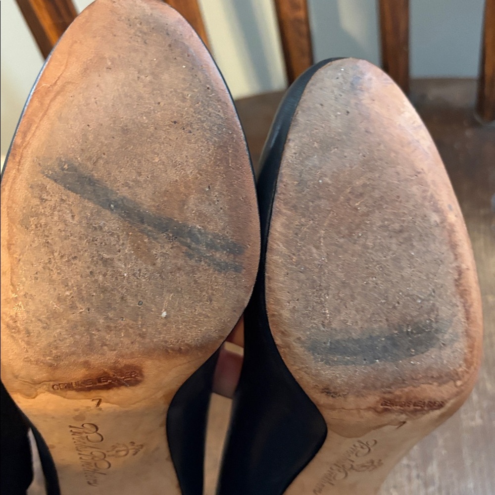 Brooks Brothers Navy 3” heels - Picture 4 of 10
